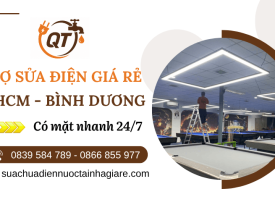 Thợ sửa điện giá rẻ TPHCM - Bình Dương: Gọi có mặt ngay 24/7  